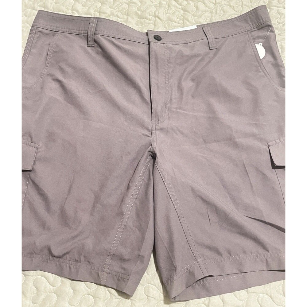 Magellan outdoors Men’s 40 Shorts Gray Round Rock Cargo Fishing Hiking